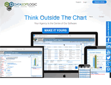 Tablet Screenshot of datasoftlogic.com